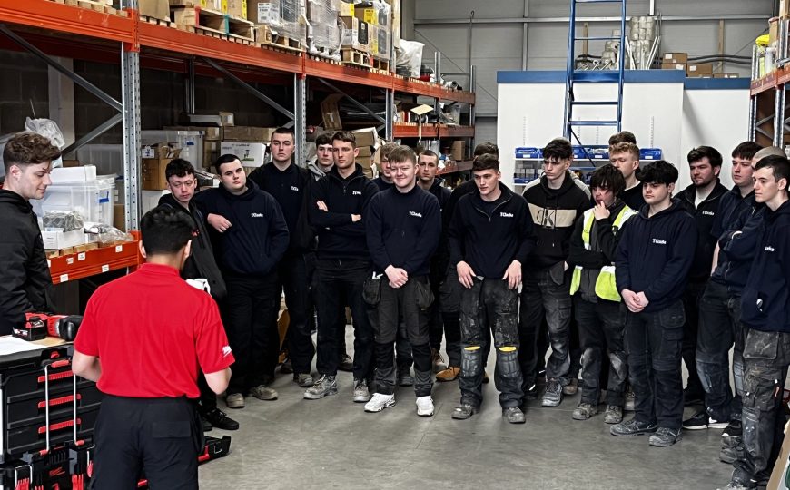 12724Scotland Apprentices Power Tools Training Day